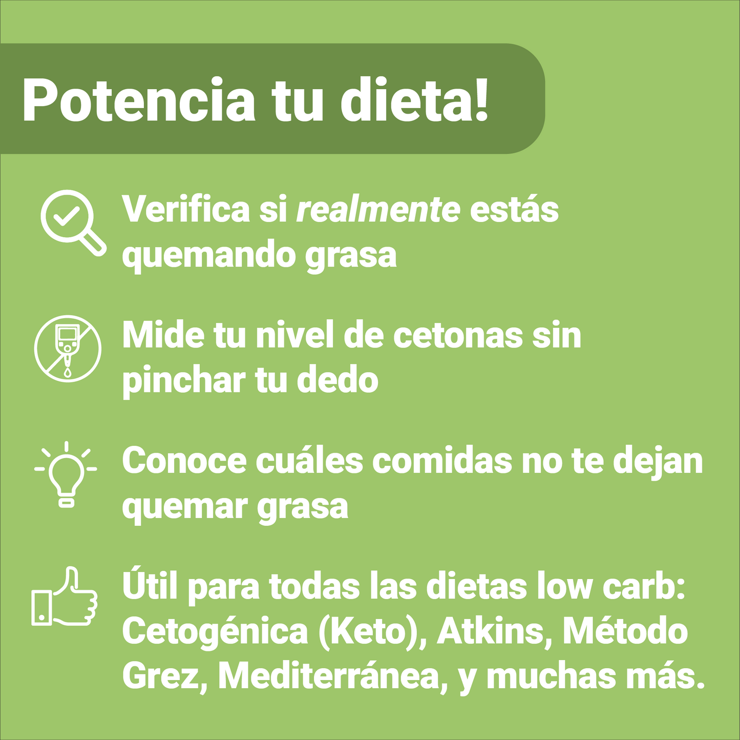 Potenciar dieta Keto