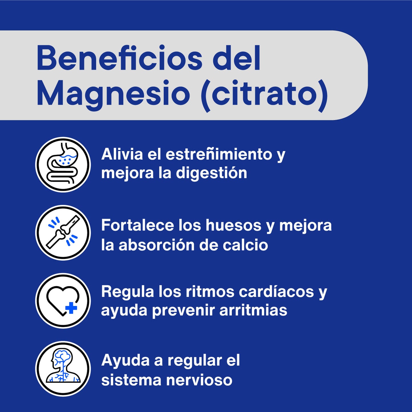 citrato de magnesio para que sirve