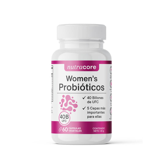 Probióticos Vaginales Women's 40 Billones | NutraCore