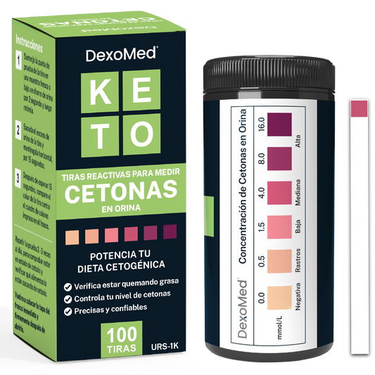 Tiras Reactivas para Medir cetonas - DexoMed